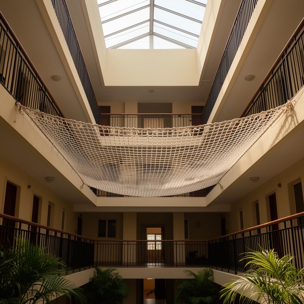 House Covering Safety Nets
