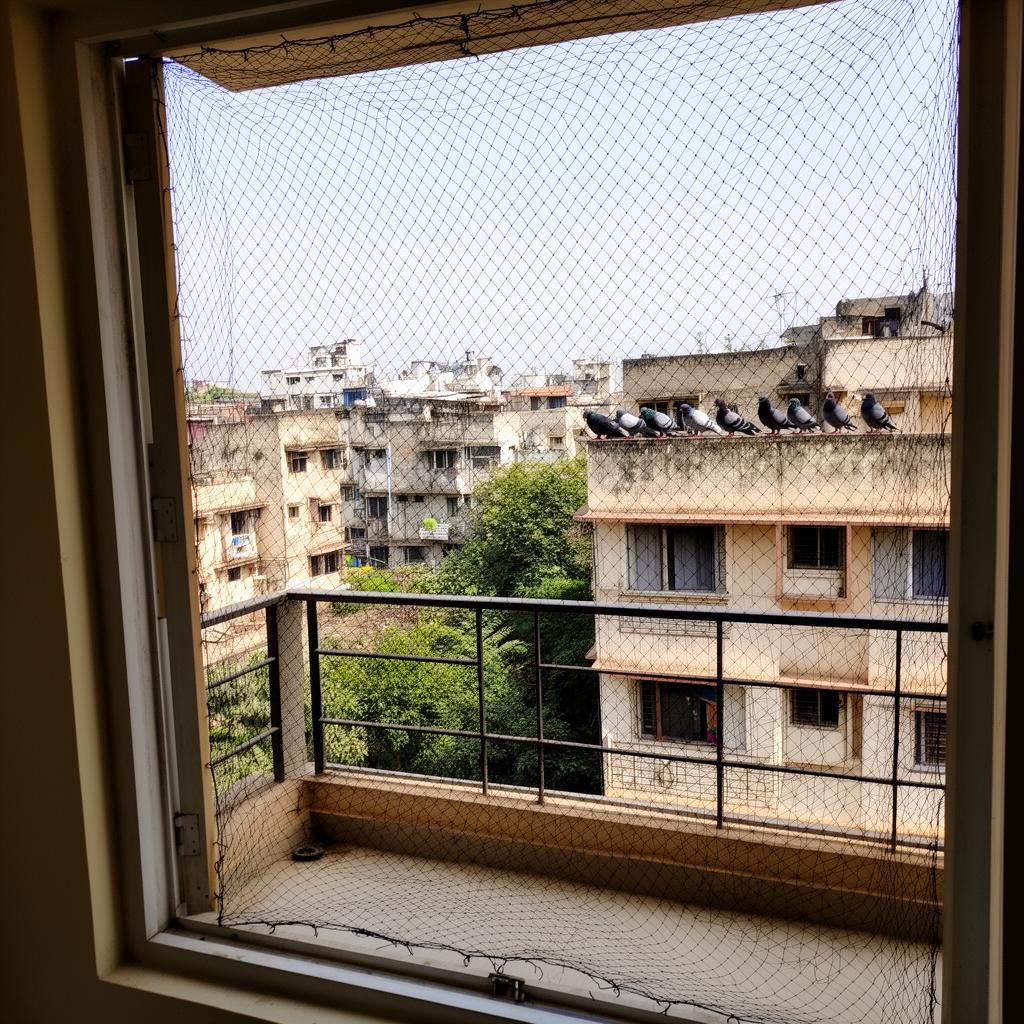 Pigeon Safety Nets & Anti-Bird Spikes